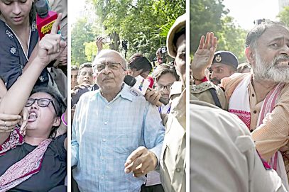 جنتر منتر پر دوسرے دن بھی احتجاجیوں کے خلاف پولیس نے طاقت کا استعمال کیا