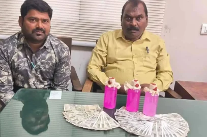 تلنگانہ اے سی بی  نے ’لیگل میٹرولوجی انسپکٹر‘ کو 20 ہزار روپے رشوت لیتے ہوئے گرفتار کر لیا