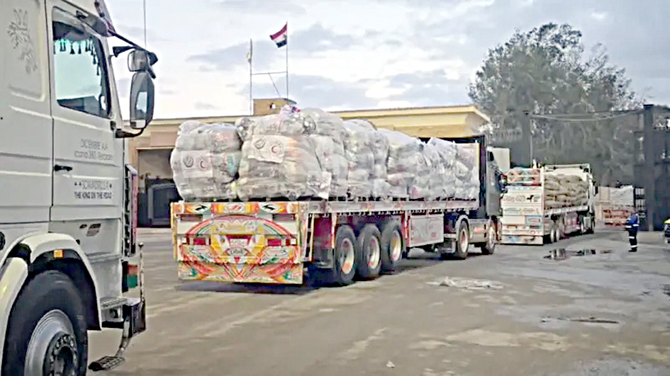 اسرائیل کا غزہ پٹی میں تجارتی سامان کے داخلے کو روکنے کا اعلان