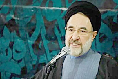 ہمیں فلسطین کے معاملہ میں مداخلت کا کوئی حق نہیں، خاتمی کا حیرت انگیز بیان