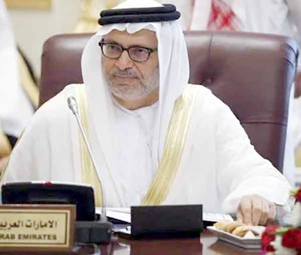 حملہ خلیجی ریاستوں کی سلامتی کیلئے خطرہ : انور قرقاش