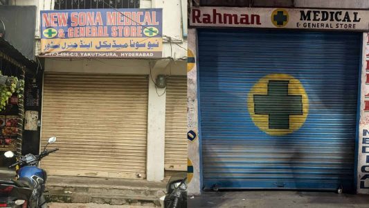 ٹی جی سیف نے حیدرآباد میں 106 میڈیکل شاپ کے لائسنس معطل کر دیئے۔
